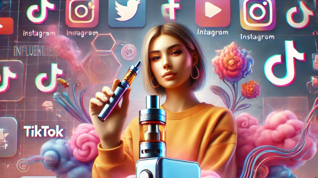 sosial media vape
